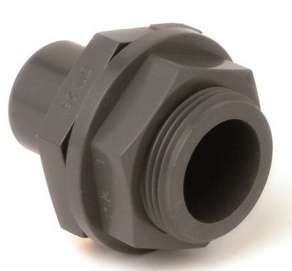 Фотография Соединитель с цистерной ПВХ FIP 16x3/4x1/2