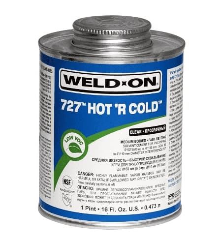 Клей Weld-Оn 727 Hot ‘R Cold, 473 мл