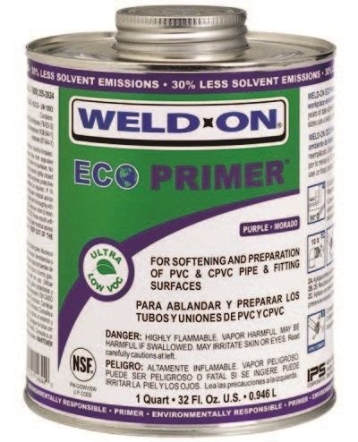 Грунтовка Weld-On ECO Primer, прозрачная, 473 мл