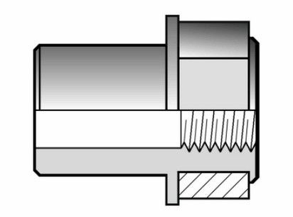 Адаптер с внутренней резьбой PP-H FIP 20x1/2 SDR11 PN6