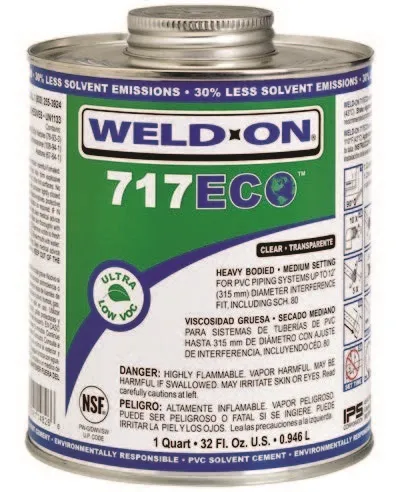 Клей Weld-On 717 ECO, 946 мл