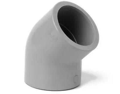 Отвод 45° ХПВХ PN16 d40