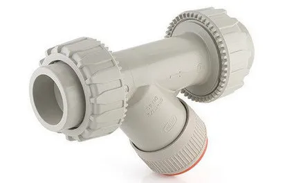 Фотография Грязевой фильтр RV с муфтовыми окончаниями (уплотнение FKM) PP-H d40 (DN32)