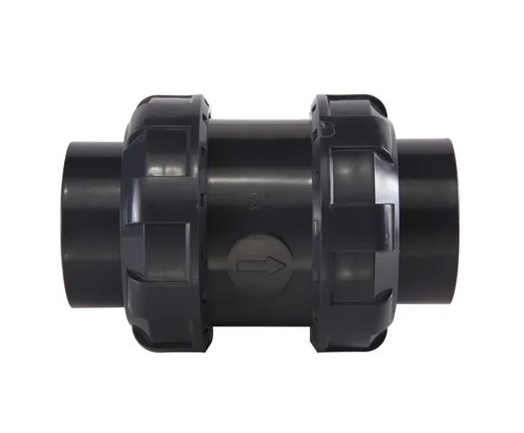 Шаровой обратный клапан ISXE ПВХ; с муфтовыми окончаниям, EPDM, IPS d50 (DN40)
