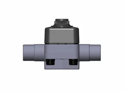 Фотография Мембранный клапан ПВХ с пневмоприводом прямого действия, DK, EPDM, FIP d32 (DN25)