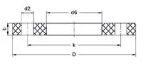 Фото Фланец свободный со стальным сердечником PP-H IPS PN16 d50