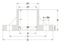 Фото Жесткий фланец ХПВХ IPS (Model A) PN16 d32