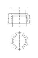 Фото Переходное кольцо ХПВХ IPS (Model A) PN16 110x32