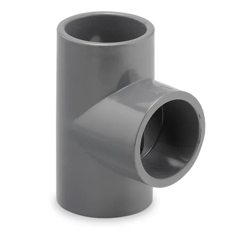 Тройник равнопроходной клеевой 90° ПВХ Hidroten 315