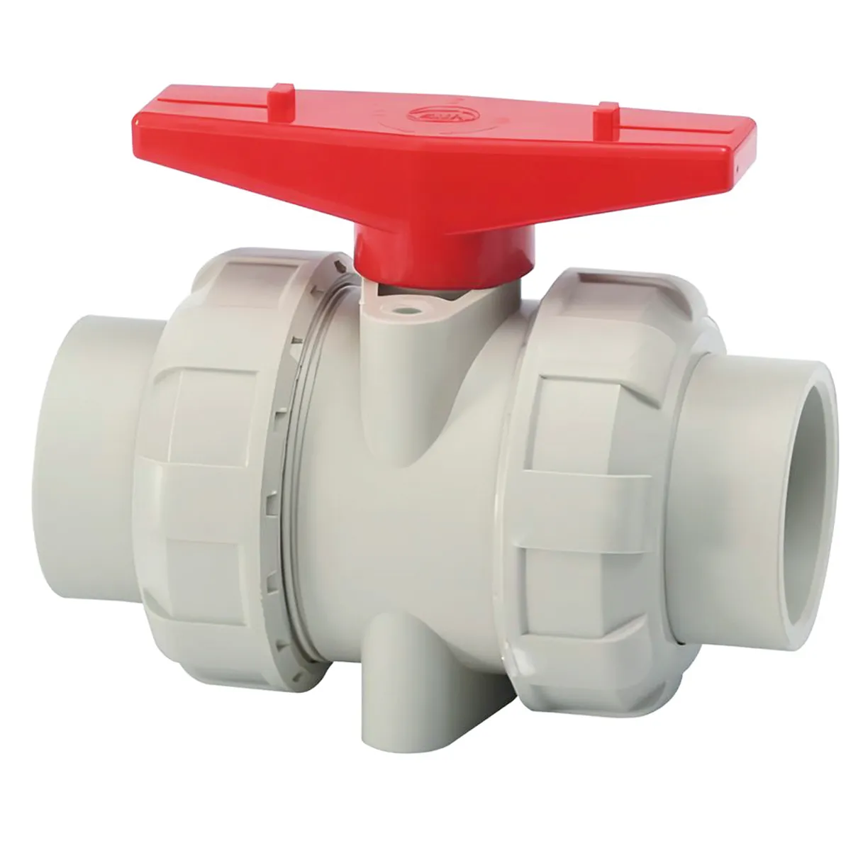 Кран шаровой промышленного применения с муфтовыми окончаниями PP-H IPS d110