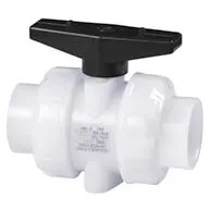 Шаровой кран IVKD ПВДФ c муфтовыми окончаниями d75 (DN65)