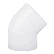 Отвод для раструбной сварки ПВДФ 45° d110 PN 16