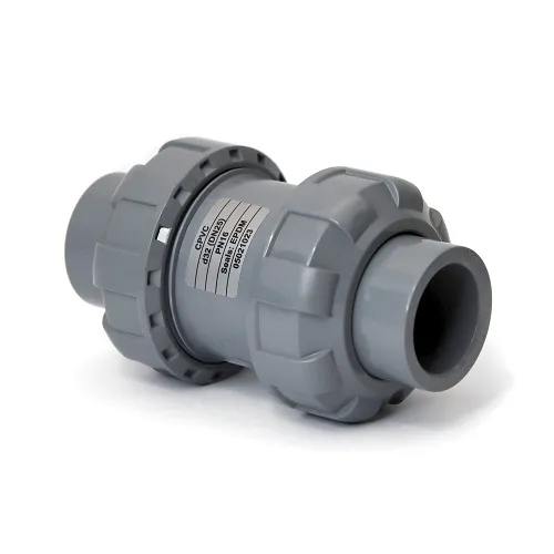 Обратный клапан ХПВХ шаровой IPS d50 (DN40)