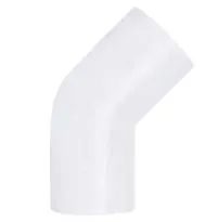 Отвод для стыковой сварки ПВДФ 45° d63 PN 16