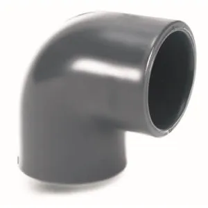 Отвод клеевой 90° ПВХ Comer d75