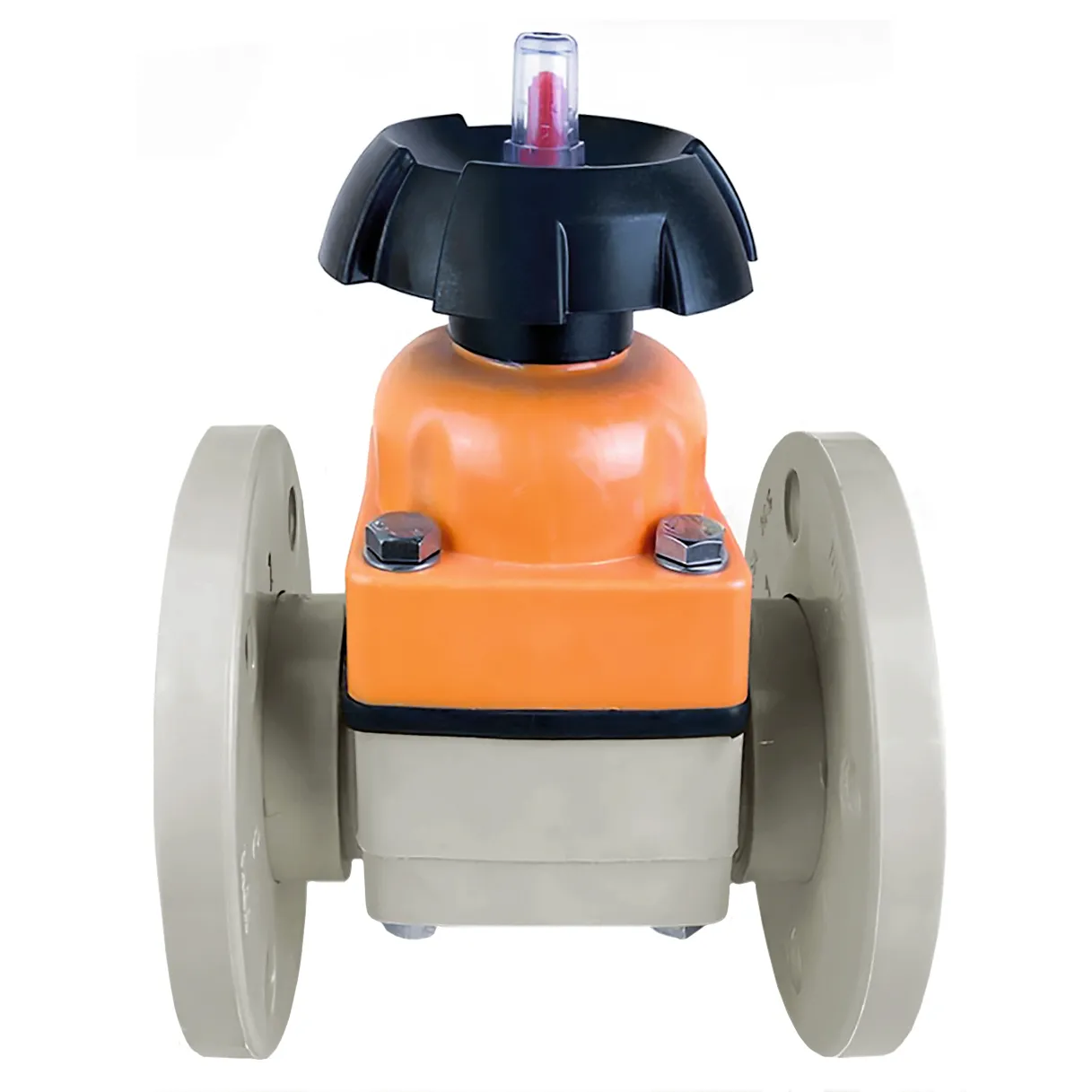 Мембранный клапан с фланцевыми окончаниями PP-H IPS d32 (DN25)