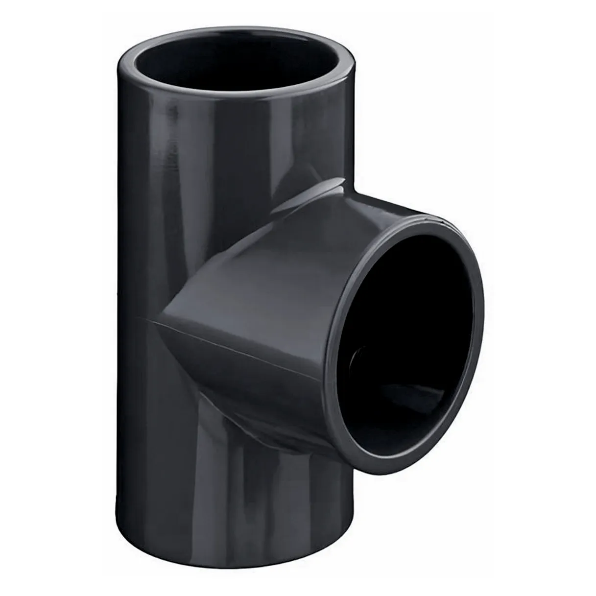 Тройник равнопроходной клеевой 90° ПВХ IPS d20