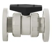 Кран шаровой промышленного применения с фланцевыми окончаниями PP-H IPS d25