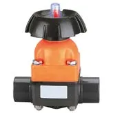 Мембранный клапан IDK ПВХ с втулочными окончаниями, EPDM, IPS d50 (DN40)