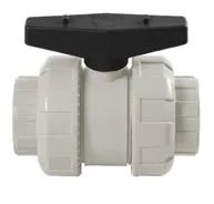 Кран шаровой промышленного применения с муфтовыми окончаниями PP-H IPS d90