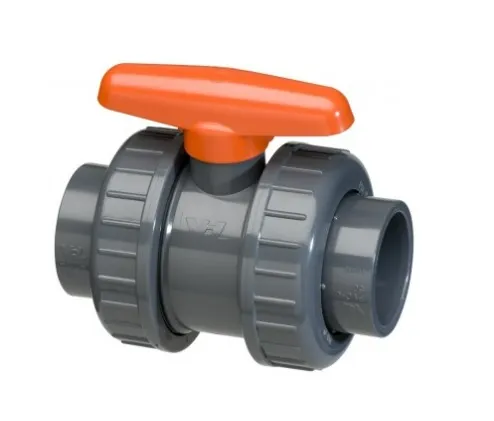 Шаровой кран ПВХ промышленного применения с муфтовыми окончаниями, EPDM, VDL d16 (DN10)