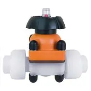 Мембранный клапан IDK ПВДФ c муфтовыми окончаниями d25 (DN20)