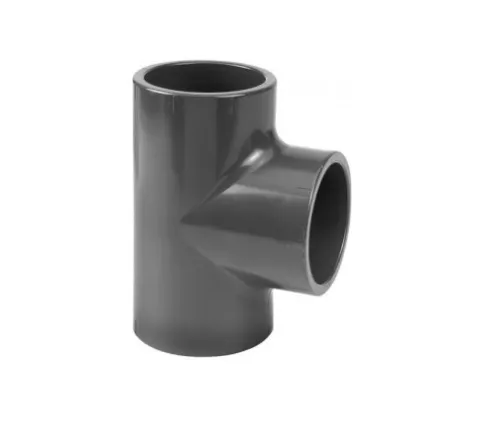 Тройник равнопроходной клеевой 90° ПВХ VDL 160