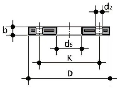Фото Свободный фланец PP-H FIP (PN16) PN16 d63