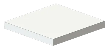 Лист PVDF кашированный стекловолокном 1500х2000х3