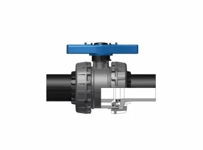 Шаровой кран ПВХ общего применения VEE; муфтовые окончания, EPDM, FIP d110 (DN100)