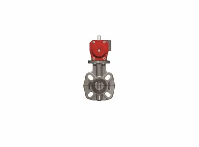 Дисковый затвор общего применения FE ПВХ c пневмоприводом ДвД, EPDM, FIP d50 (DN40)
