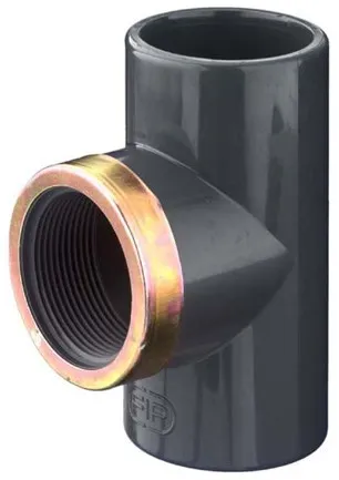 Тройник переходной с НР ПВХ FIP 25x3/4"