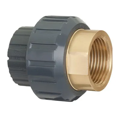 Муфта разборная с ВР ПВХ (латунь) FIP 32x1"
