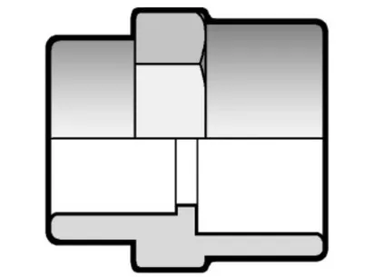 Фото Муфта редукционная ПВХ FIP 110x90
