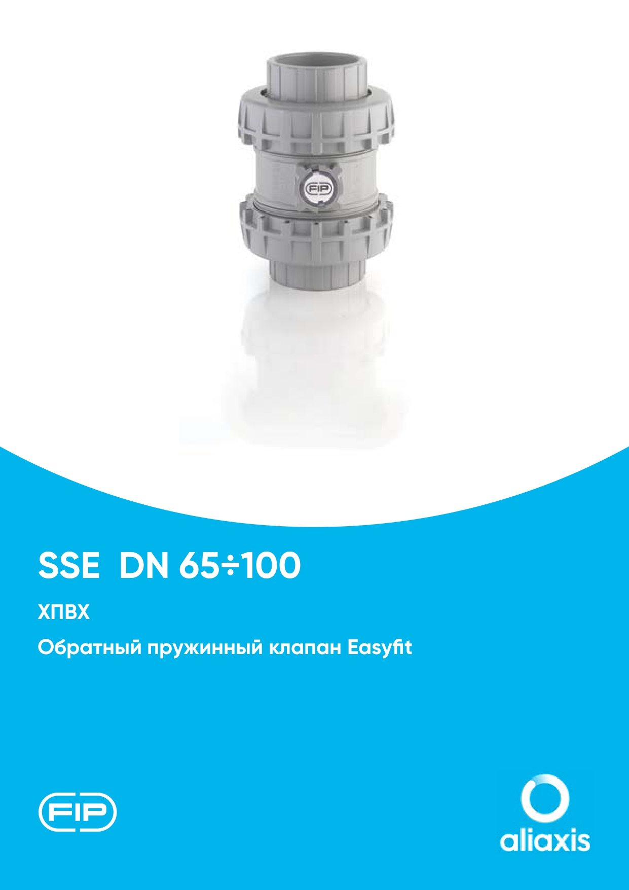 Обратные клапаны SSE/SXE DN65-100 из ХПВХ