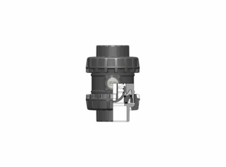 Пружинный шаровой обратный клапан SSE c муфтовыми окончаниями, DN65-100 d110 (DN90)