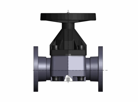 Фотография Мембранный клапан VM с фланцевыми окончаниями d90 (DN80)