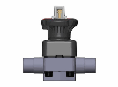 Мембранный клапан DK/L с муфтовыми окончаниями, EPDM, FIP d25 (DN20)